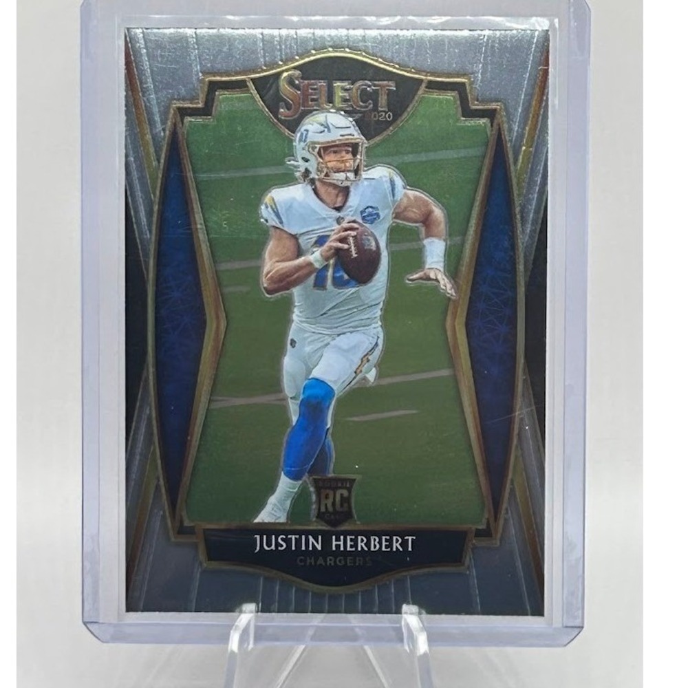 Justin Herbert 2020 Panini Select Football 144 NFL Los Angeles Chargers